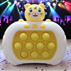 VIP YÜKSEK KALİTE SARI KAPLAN POPİT YENİ NESİL POPİT OYUNCAK KAPLAN POPİT SESLİ RENKLİ IŞIKLI POPİT