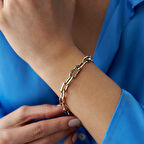 Mineli Kalın Ataç Bileklik