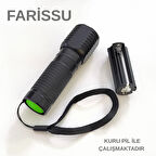 OR-1888 Mini LED El Feneri - Deprem Feneri - 3x AAA Kuru Pil Uyumlu (Piller Dahil Değildir)