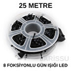 25 Metre Fişli Gün Işığı LED Işık – İç ve Dış Mekanlara Sıcak Ambiyans