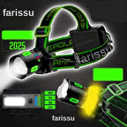 OR-8117 Profesyonel Şarj Edilebilir Kafa Lambası (3x5800 mAh Pil, 8 Modlu, Güç Bankası Özellikli)