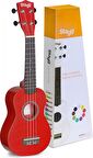 STAGG US-RED ( SOPRANO UKULELE RED+BAG)