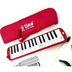 LİNO MELODİKA BEZ ÇANTALI KIRMIZI