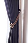 2 Adet Düğümlü Halat Perde Süsü Askısı