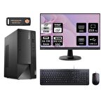Lenovo ThinkCentre Neo 50T i3 12100 24GB 512GB SSD FDOS 11SC001ATX MASAÜSTÜ PC & 23.8" MONİTÖR