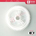 Mazda 3 5 6 CX 7 CX 9 RX 8 İçin Cam Kriko Motor Dişlisi