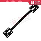 Opel GM için 4 Adet Yan Eşiklik Kenar Klipsi 01 64 987, 9174457