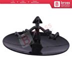 Honda Acura için 10 Adet Kaput İzolasyon Klipsi 91501 S1K 003