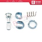 VW Transporter T5 Fox 5Z New Beetle Polo 9N 2/3 Kapı 1C0837167B İçin Kapı Kilit Tamir Takımı 39 mm