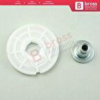 Mercedes İçin Elektrikli Cam Kriko Köşe Makarası