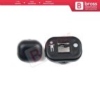 Mercedes W124 W210 W201 190 W463 W126 W140 C140 R129 A1248204910 İçin Cam Çocuk Kilit Düğme Kapağı