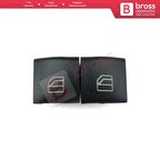 Mercedes A Class W169 B Class W245 A1698206410 İçin Sürücü Switch Sağ Sol Cam Açma Düğme Kapağı