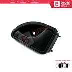 Renault Kangoo MK1 Twingo I Nissan Kubistar X76 8200259376 İçin Sağ İç Kapı Açma Kolu Siyah