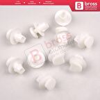 Toyota için 10 Adet Döşeme Paneli Klipsi