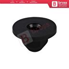 VW Audi için 10 Adet Plastik Klips Siyah 171 201 969