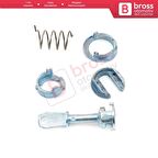 Skoda Fabia MK1 6Y Octavia MK1 1U 1U0837167 İçin Ön Sağ veya Sol Kapı Kilidi Tamir Takımı 45 mm