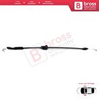 VW Bora Golf MK4 IV 1J 1997-2005 4/5 Kapı 1J4837085F İçin Ön Sağ veya Sol Kapı İç Açma Teli 