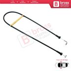 MAN TGA TGX TGL TGS Kamyon İçin Ön Kapı İç Açma Teli 81626800132