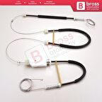 Audi A5 Sportback 8T 2008-2017 8T8839461 8T8839462 İçin Elektrikli Arka Sağ veya Sol Cam Kriko Seti