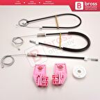 Skoda Superb MK2 B6 3T4 3T5 2008-2015 5-Kapı 3T0837402 İçin Elektrikli Ön Sağ Cam Kriko Tamir Seti