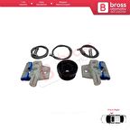 VW Golf MK6 A6 5K 5K1 AJ5 2008-20014 5-Kapı 5K0837462 İçin Elektrikli Ön Sağ Cam Kriko Tamir Seti