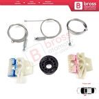 VW Golf MK7 2014 İçin Sol Ön Cam Mekanizması Tamir Takımı