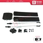 VW T5 İçin Yan Sürgülü Cam Tamir Seti 7H0847781B