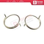 Mercedes ML W163 İçin Kapı Kilit Yayları A1637302335 Çap:18.65 mm