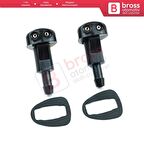 Hyundai Accent Kia İçin 2 Adet Ön Cam Silecek Su Fıskiyesi