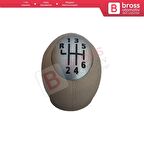 Renault Dacia Nissan Opel için Bej Krom Vites Topuzu 328650024R