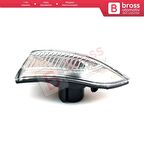 Renault Megane MK3 Fluence Latitude Laguna Scenic için Ayna Sinyali Sol 261656470R