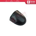 Renault Megane Scenic Laguna MK2 Primera P12 Modus Koleos İçin Sol Dış Kapı Kolu Şifre Kapağı Siyah