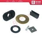 Opel Astra G BMW E46 Convertible İçin Açılır Tavan Tamir Seti 54347031361