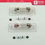 VW Jetta Passat Caddy T5 Superb İçin Plaka Lambası 3B5943021E