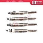 Fiat Croma 1.9 TD için 4 Adet Isıtma Bujisi GX83, 100221170