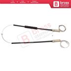 Toyota Carina E Corona Caldina T190 1992-1997 4/5 Kapı İçin Elektrikli Arka Sol Cam Kriko Tamir Seti