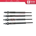 Isuzu D Max Rodeo MK1 için 4 Adet Isıtma Bujisi 11 Volt 8 9817 4898 0