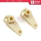 Peugeot Partner Tepee Citroen Berlingo C4 Pica için Klima Klape Yönlendirme Motor Dişli Seti 6447.XA