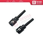 BSP1061 Audi VW Skoda Seat için Arka Cam Su Fıskiye Memesi 3B9955985A