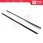 Mercedes W123 S123 C123 W126 W108 W109 W110 W112 W114 W115 İçin Sunroof Yan Fırça Fitil Conta