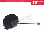 VW Caddy MK3 Makyajlı Kasa 2K SA 2015-2020 için Ön Tampon Çeki Demir Kapağı 2K5807241B