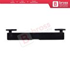 BSR630 Mercedes E W213 S213 İçin Tavan Oluk Çıta Port Kapağı 95*12 mm A2136900182