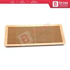 Mercedes W203 W208 W209 W210 W211 W215 W219 W220 W240 için Bej Sunroof Tavan Izgarası A2117840644