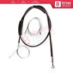 Mercedes Vito Viano W639 W447 için Yan Elektrikli Sürgülü Kapı Tamir Halat Takımı 6398200442