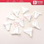 10 Adet Cam Kriko İndirme Kaldırma Mekanizma Kablo Ucu Halat Dübeli Tip BCP044