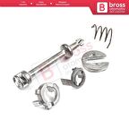 BMW X3 2017-2020 F30 F31 F80 2012-2019 İçin Ön Sol Kapı Kilit Tamir Seti 51217310733 