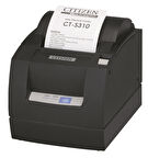 Termal Fiş Barkod Yazıcı 80 mm Siyah ( Seri, USB ) 150 mm/sn - 203 dpi Citizen CT-S310