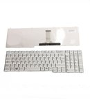 Toshiba Satellite P300-1E7 Klavye Gümüş Türkçe Gri
