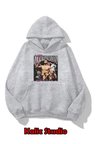 Khabib Nurmagomedov sweatshirt oversize gri