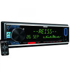 REISS AUDI RS-MX88DSP Oto Teyp Dsp 4X50 Watt Bluetooth Mobil Aplikasyon Usb Sd Fm Aux